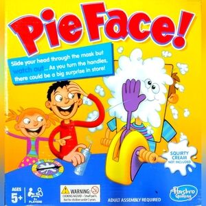 hilarious & messy W/ Enough Pie In Your Face fun For All - See Video